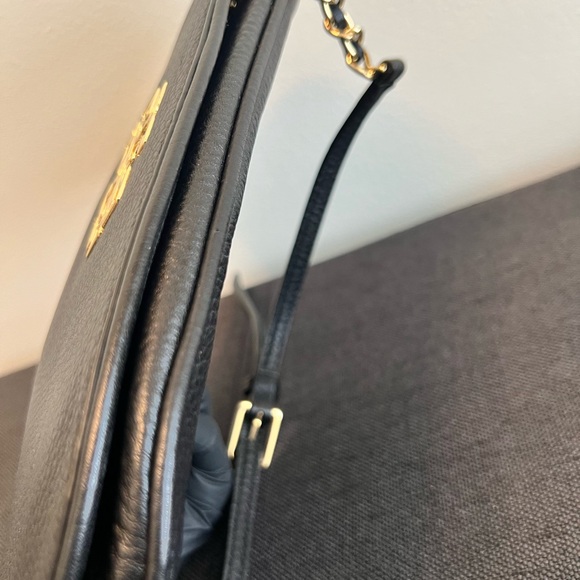 Tory Burch Black Crossbody Bag with Gold Accents - Picture 4 of 10